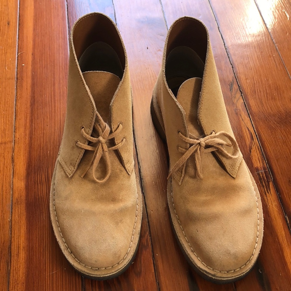 Clark’s suede high tops